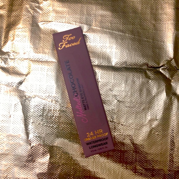 NIB Too Faced Melted Chocolate Matte Eyeshadow - Picture 2 of 6
